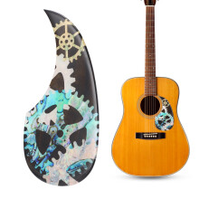 Selbstklebendes Pickguard für Akustikgitarre, 2 mm dick