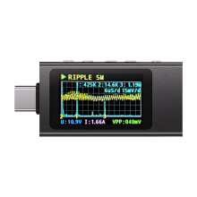 KWS-X1 Power Meter Type-C Tester Multifunktion Digital Display  Spänning Amperemeter Effektmätare för Elektrikerverktyg