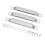 3-Pack Adjustable Grill Crossover Tubes 18