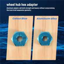 Aluminum Alloy 12mm Combiner Wheel Hub Hex Adapter Upgrades for  144001 1/14 RC Car Spare Parts,