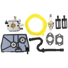 Carburetor Air Filter Fuel Filer Carb Kit for 028 028AV 028 AV Chainsaw for Walbro WT-16B Tillotson HU-40