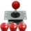 Zero Delay Arcade Cabinet DIY Kit for Push Button Copy SANWA Joystick 1 Player COIN USB to PC / Raspberry Pi 5
