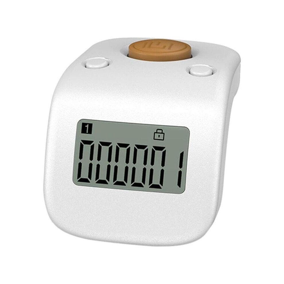 Portable Digital Lcd Finger Ring Tally Counter 6 Channel Counting 6 Digit Buddha Bead Prayer Counter 6034215208344