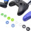 10pcs Controller Auxiliary Rings Sponge Motion Control Rings Aim Assist Rings for Controller Gaming Accessories 7
