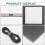 USB Wired Multi-Touch Trackpad Slim Touchpad Mouse for Window Desktop/Laptop/Notebook Computer PC Black 3