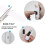 Self Adhesive Hook and Loop Tape, Durable Nylon Strips for Wide Application Including Object Assembly, Fly Screens, Clothing, Textiles, Crafts, 5