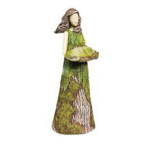 Wunderschöne Harz-Göttin-Figur, Ornament, Göttin, Waldmädchen,