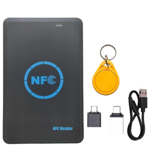 5 Frequency RFID  Chip Duplicator+CUID Keychain NFC Reader Copier HID 125K/ IC/ID 13.56M 125K Token Writer Clone