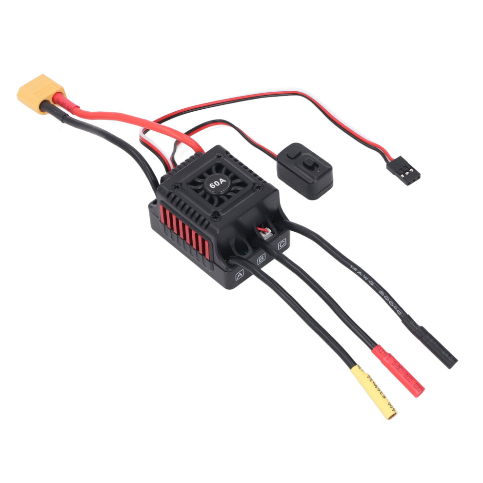 60A Brushless ESC Waterproof for 1/10 RC