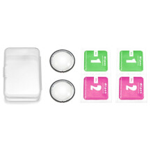 For Insta 360 X4 Lens Guards Anti-Scratch HD Lens Rotating Protector Cover for  X4 Accessories,Plastic