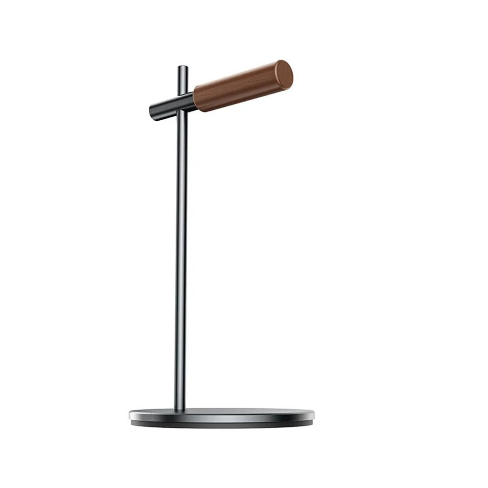 Desktop Aluminium Alloy Headset Stand Holder Headphone Rack Mount Hanger Wired Earphone Gamer Hanger Gray 4714081858271