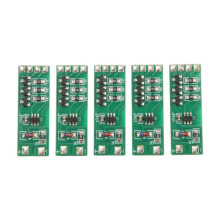 5PCS LED Quick Flashing Light Control Chip 3 Way IC Module Voltage 3-12V for RC Aircraft Model Strobing Controlling Part