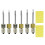 6Pcs Brass Soldering Tips USB Soldering Iron  Welding Soldering Tips for E10 Interface Soldering Stations 1