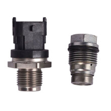 1set Trycksensorsats för  FL FE D5E D6E B5LH B5RH B6R B7R 20973777 Bränsle Common Rail-Trycksensor