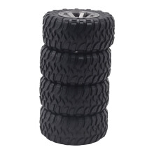 73mm  Wheel Tire Tyre for WPL C14 C24 B24 B36 MN D90 MN-90 MN99S FY003 FY004 RC Car Upgrade Parts Accessories