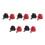 10 Pcs 200A All-Copper Lithium Post High-Current Copper Terminal Battery Connector  Storage Terminal(B) 1