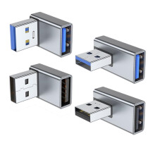4 STUKS USB 3.0-Adapter, Omhoog en Omlaag,  en Rechts USB, een -Vrouw Converter-Extender voor Pc, Laptop