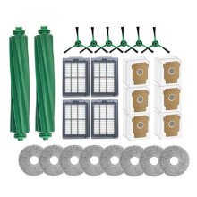 26PCS for    505 Combo / 405 Combo Robot Vacuum Cleaner Brush HEPA Filter Mop Cloth Dust Bag Spare Parts