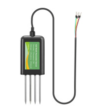 8in One Soil Sensor Agriculture PH EC Moisture NPK Tester RS485 Soil Meter for Precision Farming Salinity Tester