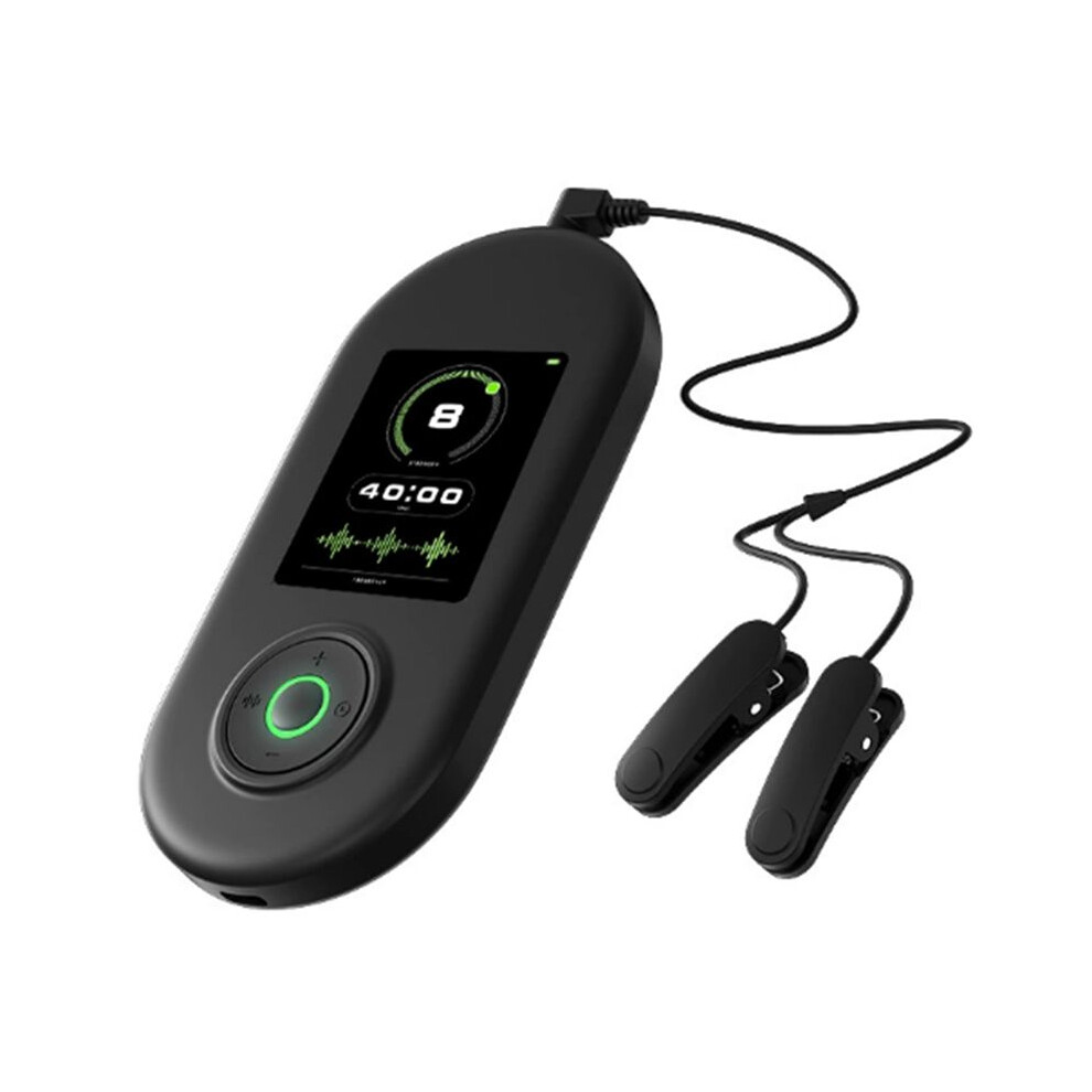 Zandonã Electric Ces Fast Sleep Ear Clip Microcurent Sleep Aid Device Intelligent Handheld Sleep Monitor