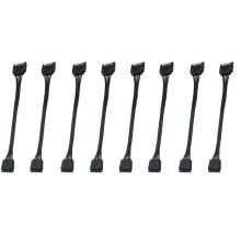 5-Żyłowy Kabel Zasilający 15-Stykowy Męski na Żeński do Zasilania Dysku Twardego SSD do Komputera PC HDD SSD 18AWG 102 cm