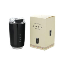 Vaso térmico de acero inoxidable de 320 ml con doble pared y vacío para café y bebidas calientes