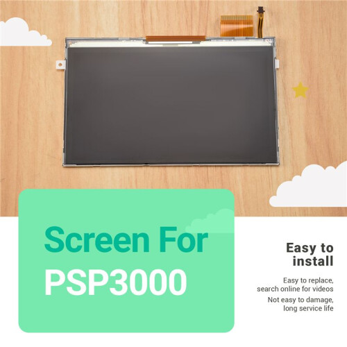 LCD Display Screen for PSP3000/ PSP 3000 Replacement Display Screen Total Host Console 2