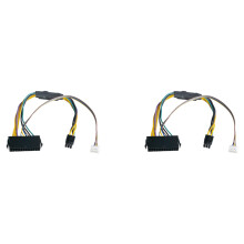 2X ATX Principal 24 Broches Femelle À 6 Broches Mâle 6 Broches PCI-E PSU Adaptateur pour  Elite 8100 8200 8300 800G1