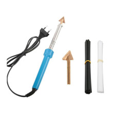 80W Plastic Lasser Garage Gereedschap Professionele Auto Bumper Reparatie Hete Nietmachine PVC Soldeerbout Lasmachine EU Stekker