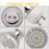 LED GU10-Range Hood Light Bulbs, LED Stove Appliance Light Bulb, Kitchen Light Replacement Halogen Light Bulb 3000K 2