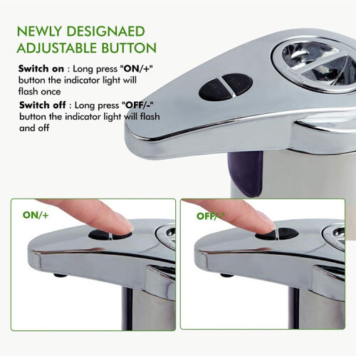 250ML Automatic Soap Dispenser Touchless with Waterproof Base 2