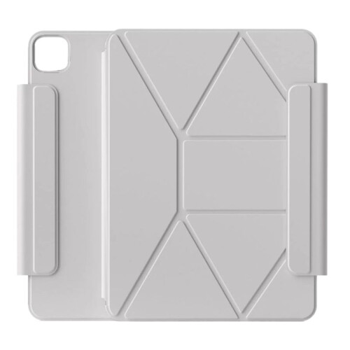 Capa inteligente magnética para  Air 13 M3 M2 Capa com clipe multidobra de 13 polegadas Capa para tablet com atração magnética cinza