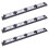 3X UTP 24 Port Rj45 Patch Panel Rack Cable Wall Mounted Bracket Connector Rack Tool Ethernet Lan Network Adapter CAT6 1