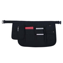 Wasserdichte Arbeitsschürze mit mehreren Taschen Black