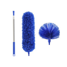 Teleskop-Staubwedel Set - 2,5m ausziehbar & biegbar Blue