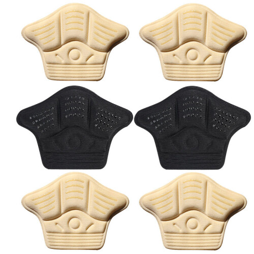 Coussinets de talon pour chaussures, semelles intérieures adhésives pour talons