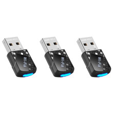 3X AX900 USB WiFi 6 Adapter 900Mbps  5.4 2 in 1 USB Dongle 2.4G 5G Wireless WLAN Receiver for Win10&Win11