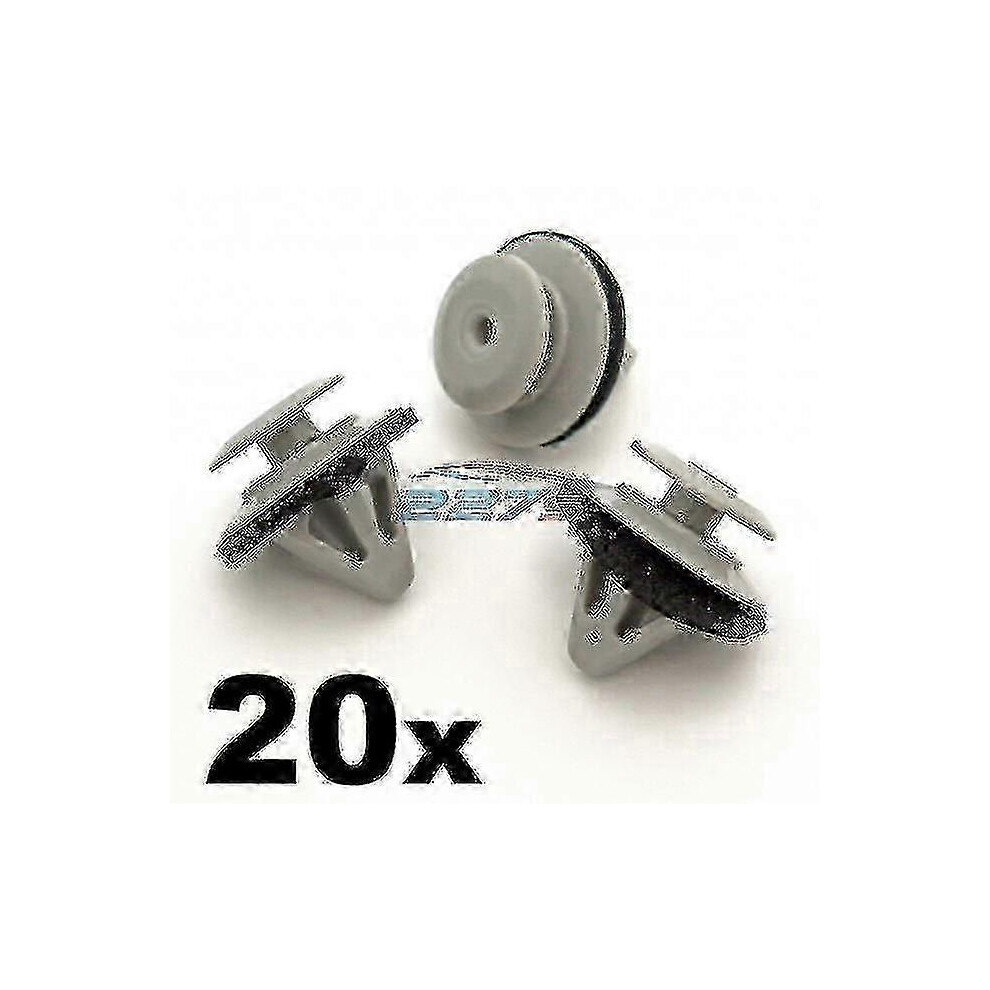 20X Side Skirt, Sill Cover & Door Moulding Trim Clips Compatible With Mazda 6 & Mazda Cx-9 3361650170688