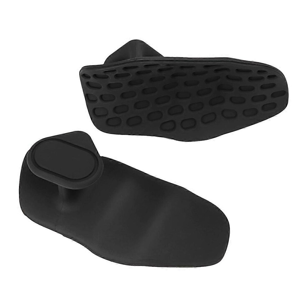 Anti-Slip Workout Grips Ergonomic Rubber Hand Protector Gloves for Weight Lifting, Pull-Ups, Gym Training and ExerciseBlack