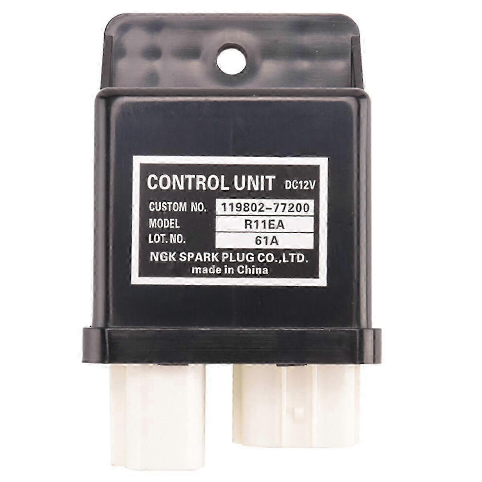 12V R11ea Excavator Safe Relay For Control Unit -3 Excavator 119802-77200Black 3361650164663