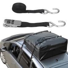 800kg 25mm Ratchet Tie Down Straps Black
