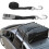 800kg 25mm Ratchet Tie Down Straps Black 1