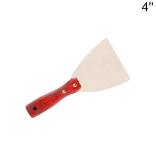 fornnerg 1-6 Inch Stainless Steel Wood Handle Putty Cutter Plastering Blade Scraper Tool4