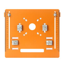 Plaque InféRieure de Rail de Guidage de Scie Circulaire Machine de DéCoupe RéGlable Plaque de Guidage en BakéLite Base de Scie Accessoires pour le