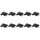 10X Replacement Helicopter Plug Headset Adapter U-174 / U Type A Solder for David Clark Helicopter Headset 1