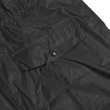 Hooded Rain Jacket Men Reflective Stripes