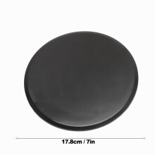 2 Piece Compact Core Sliders Black