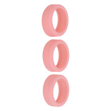 Scratch Resistant Silicone Ring Covers 3PK