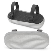 Ergonomische Armlehnenauflage für Stuhl, Memory-Schaum-Ellenbogenstütze Grey