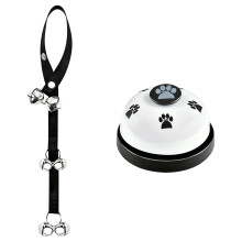 Durability Pet Training Doorbell Rope Lanyard Door-Black